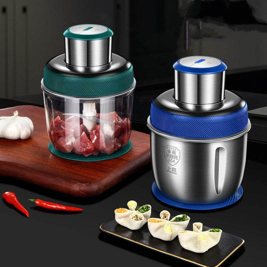 Electric Meat Grinder Double-speed Commercial Wall Breaker - Mubimart