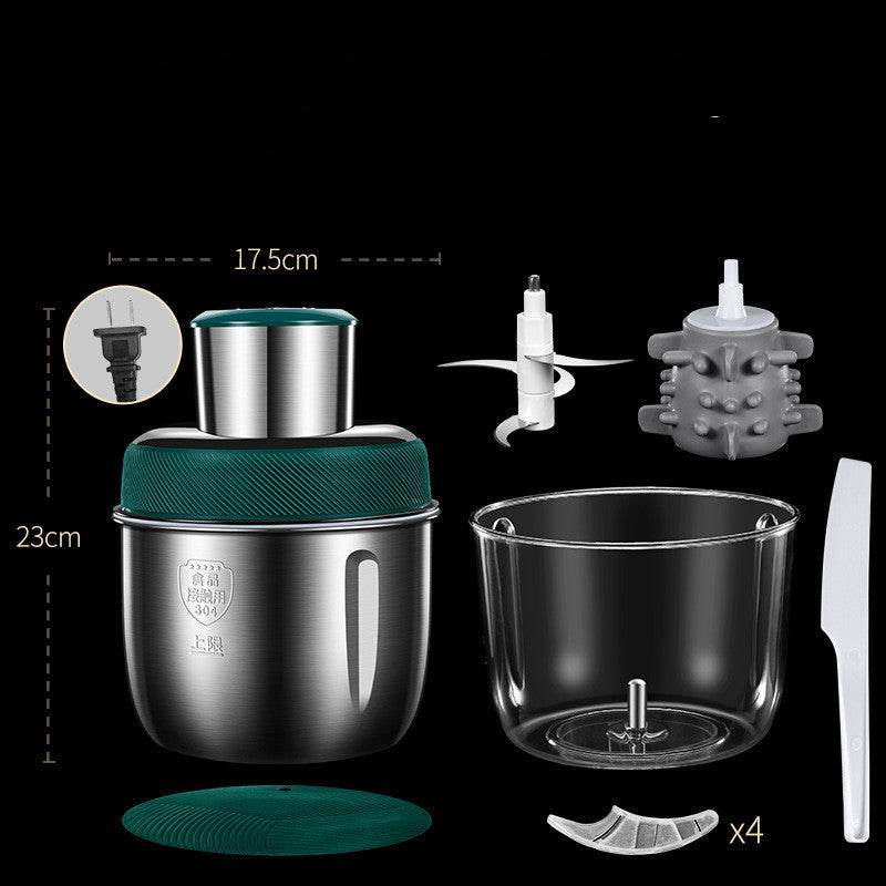 Electric Meat Grinder Double-speed Commercial Wall Breaker - Mubimart