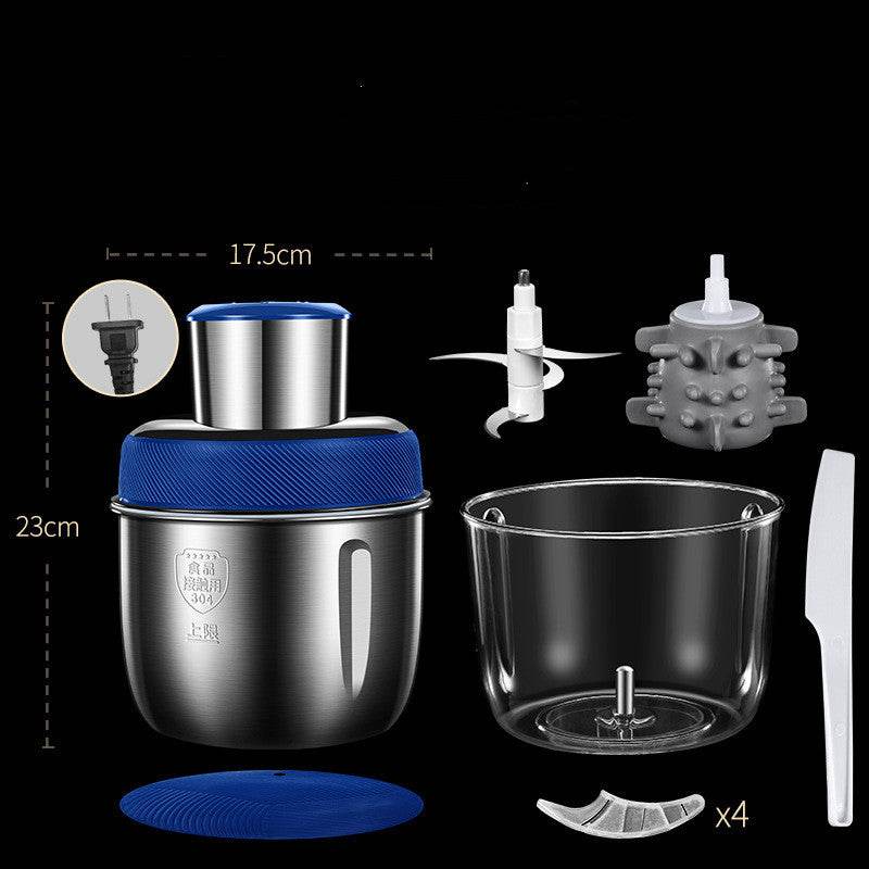 Electric Meat Grinder Double-speed Commercial Wall Breaker - Mubimart