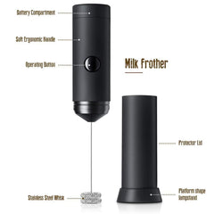 Electric Milk Frother Egg Foam Coffee Maker KitchenTools - Mubimart -  