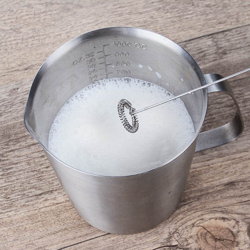 Electric Milk Frother Electric Coffee Blender - Mubimart