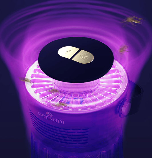 Electric Mosquito Killer Insect Fly Trap Mosquito Attractant Trap Control With Camping Lamp For Indoor Outdoor Hangable - Mubimart
