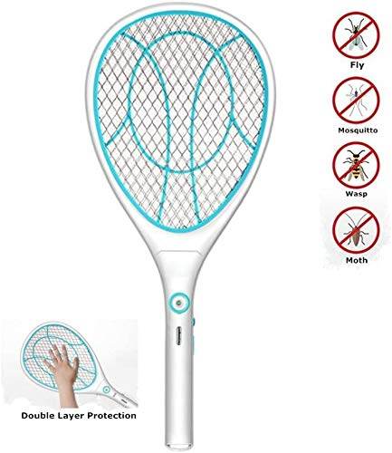 Electric Mosquito Swatter Rechargeable Household Large Mesh Household - Mubimart