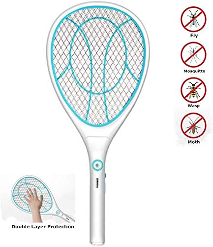 Electric Mosquito Swatter Rechargeable Household Large Mesh Household - Mubimart - Fly Swatter 