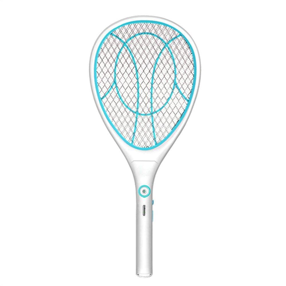 Electric Mosquito Swatter Rechargeable Household Large Mesh Household - Mubimart