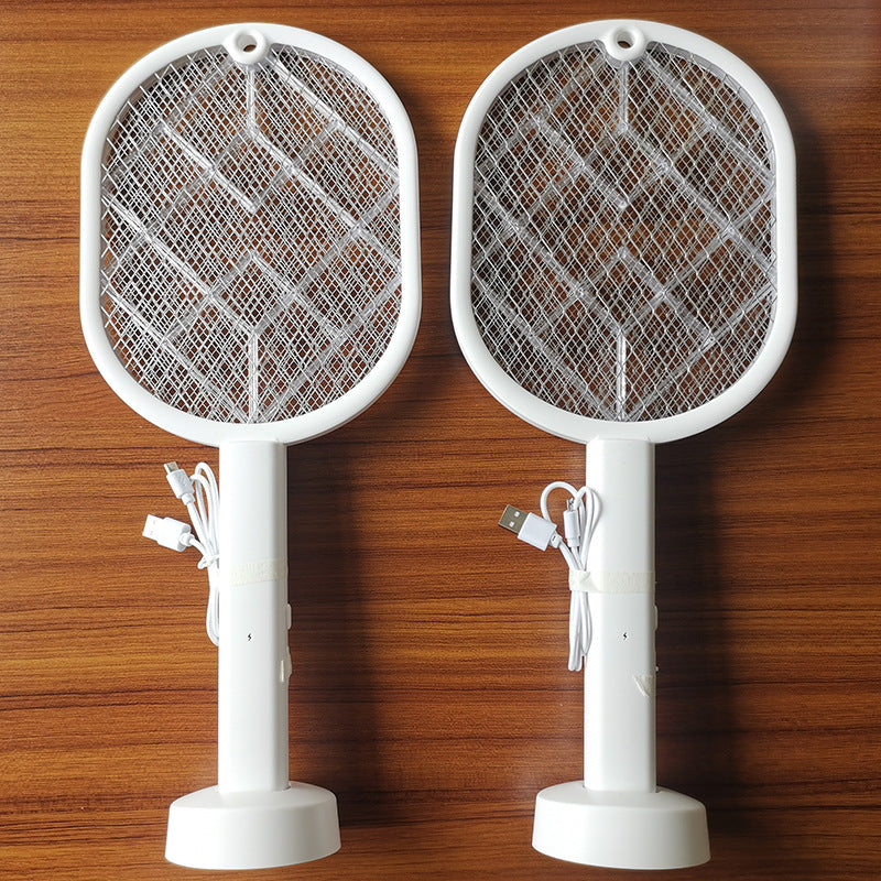 Electric Mosquito Swatter Rechargeable Household Mosquito Killer Lamp - Mubimart -  