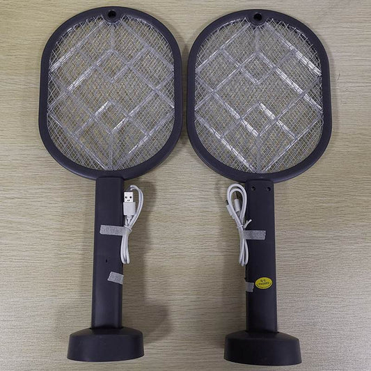 Electric Mosquito Swatter Rechargeable Household Mosquito Killer Lamp - Mubimart