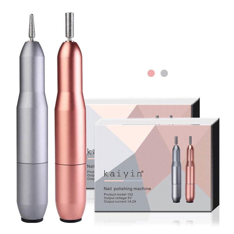 Electric Nail Drill Machine Manicure Machine Set USB Charging Mill Cutter For Manicure Nail File Pedicure Tool Nail Drill Set - Mubimart