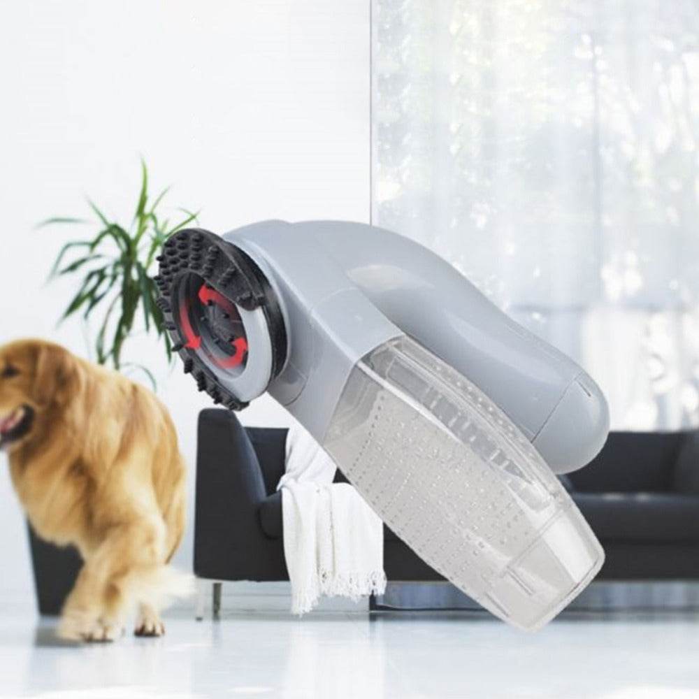 Electric Pet Hair Remover Device Cleaning Cat Dog Supplies Portable Pet Vacuum Cleaner Pet Hair Stick Hair Brush Pet Cleaning - Mubimart