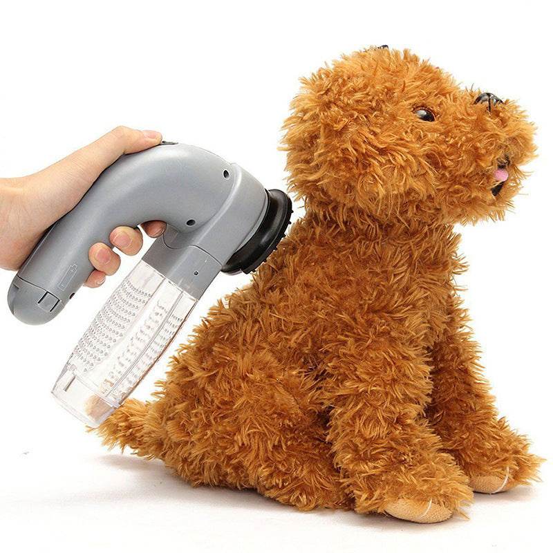 Electric Pet Hair Vacuum Portable Massage Cleaning Vacuum Cleaner - Mubimart