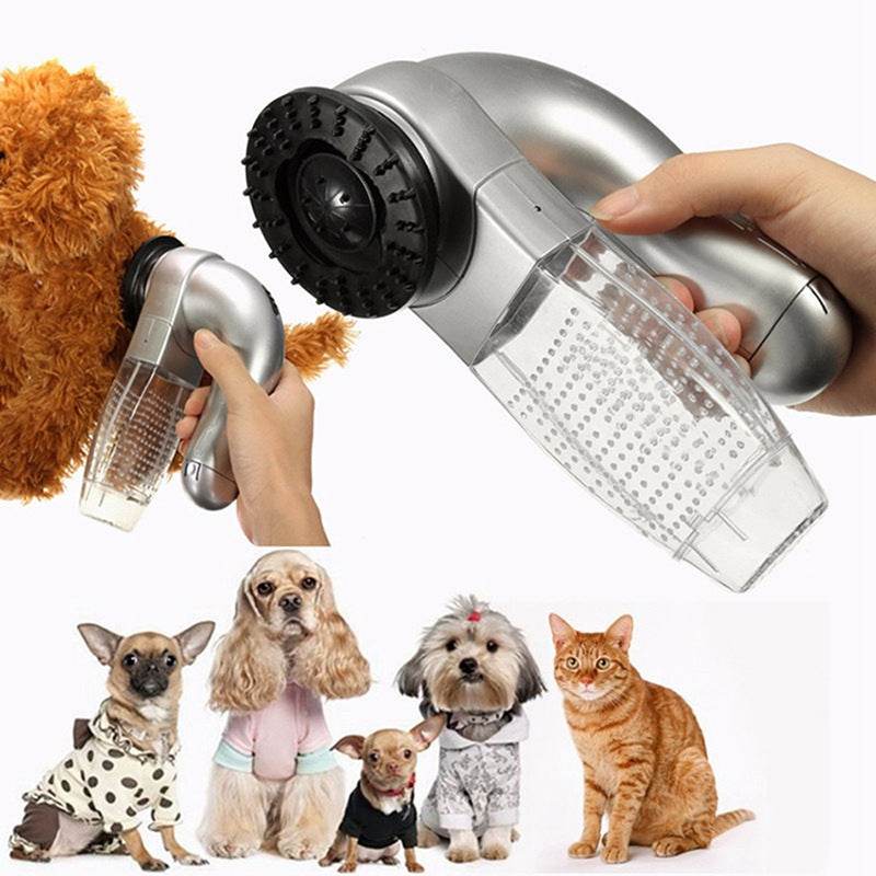 Electric Pet Hair Vacuum Portable Massage Cleaning Vacuum Cleaner - Mubimart