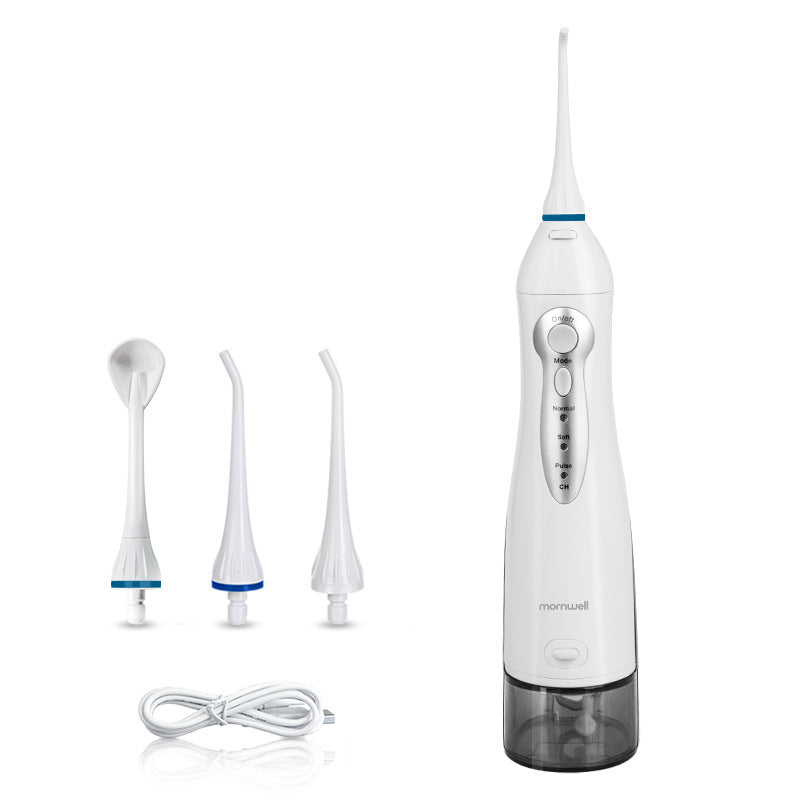 Electric Portable Pulse Water Dental Flosser - Mubimart -  