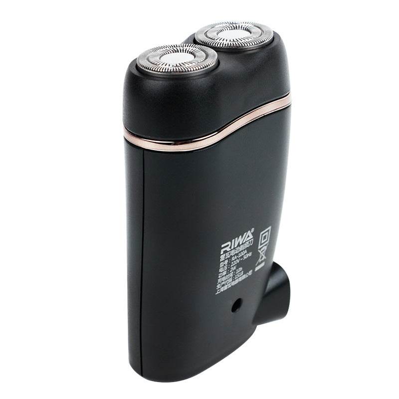 Electric Razor Double-ring Two-blade Integrated Charging Razor - Mubimart