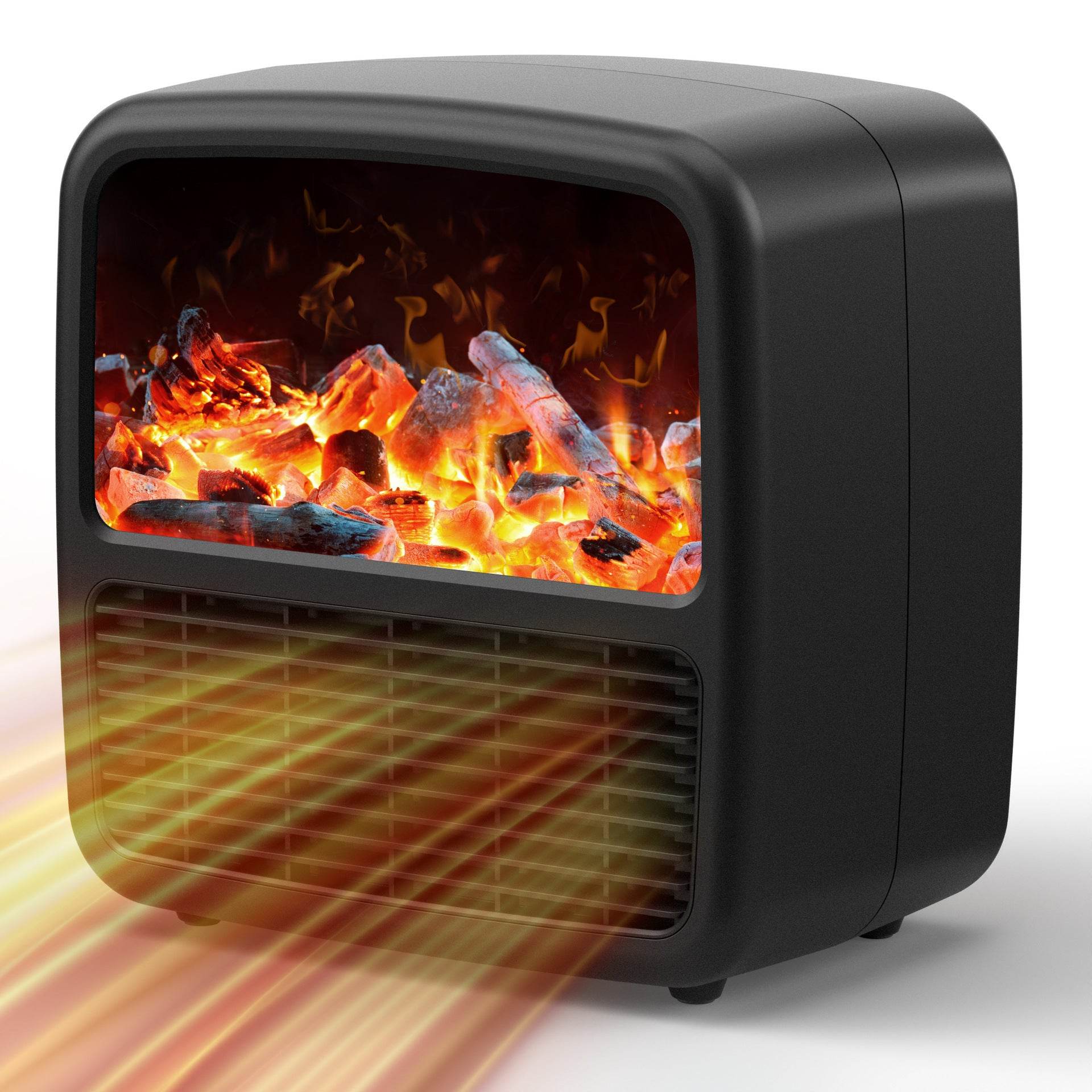 Electric Space Heater For Indoor Use Desktop High-power Fast-heating Small Heater Winter Air Heater - Mubimart