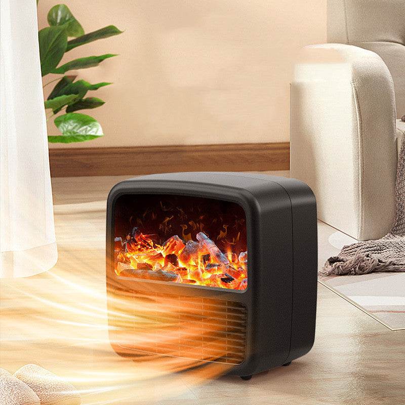 Electric Space Heater For Indoor Use Desktop High-power Fast-heating Small Heater Winter Air Heater - Mubimart