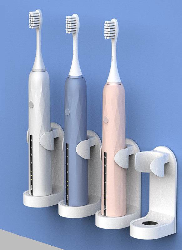 Electric Toothbrush Holder Free Punching Toothbrush Holder Storage Bracket - Mubimart