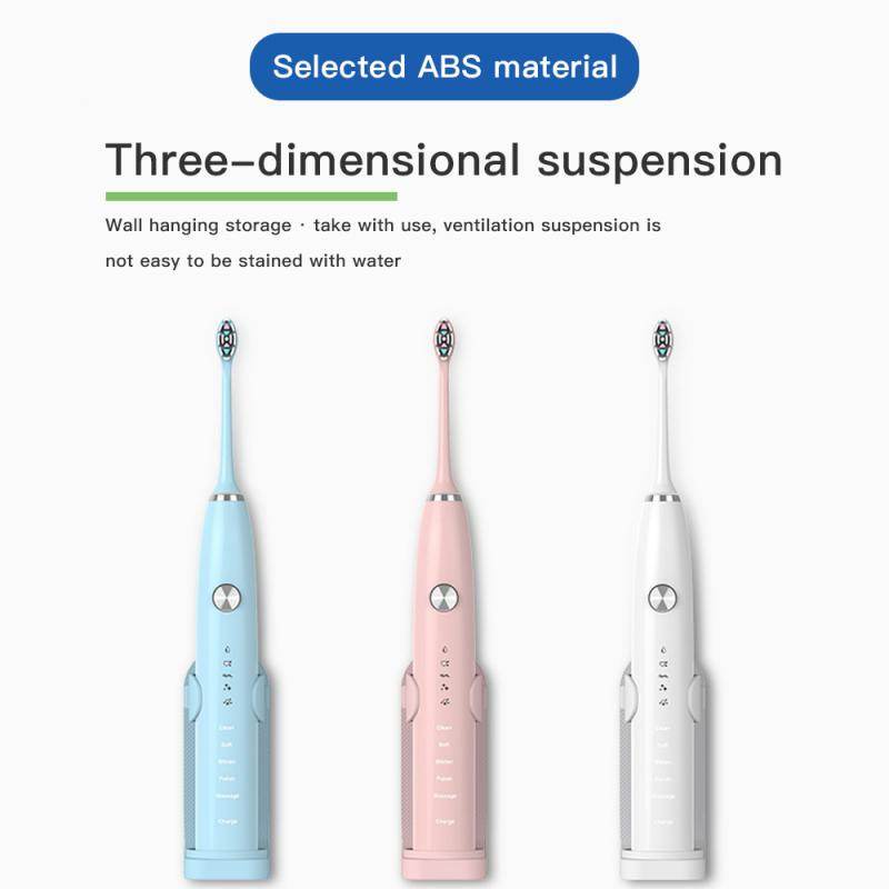 Electric Toothbrush Holder Rack Toothbrush Base Wall Simple Toothbrush Holder - Mubimart