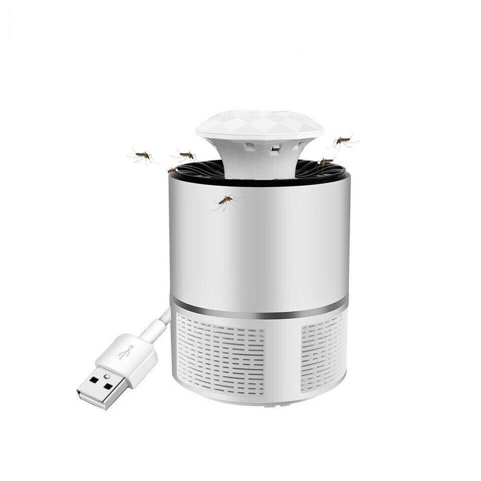 Electric UV Mosquito Killer Lamp Outdoor Indoor Fly Bug Insect Zapper Trap USB - Mubimart