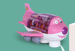 Electric Universal Cartoon Airplane Lights Music Rotation Toys - Mubimart -  