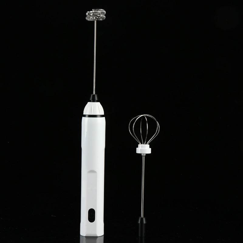 Electric Whisk Milk Frother 3 Speed Adjustable Household - Mubimart