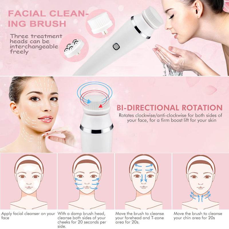 Electric cleansing brush - Mubimart