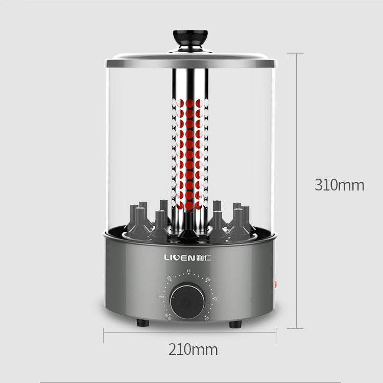Electric grill automatically rotates - Mubimart
