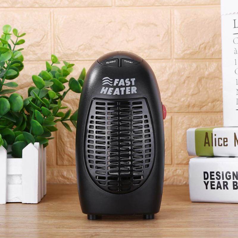 Electric heater 360 rotating plug mini heater small appliances - Mubimart