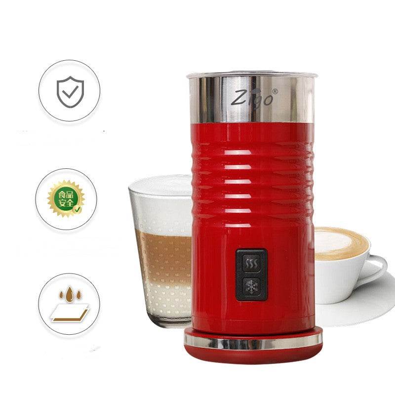Electric hot and cold milk frother - Mubimart
