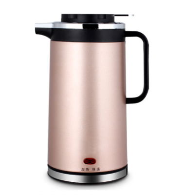 Electric kettle double insulated stainless steel mini kettle 1.8L - Mubimart -  