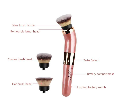 Electric makeup brush - Mubimart -  