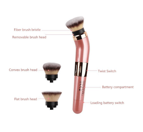 Electric makeup brush - Mubimart