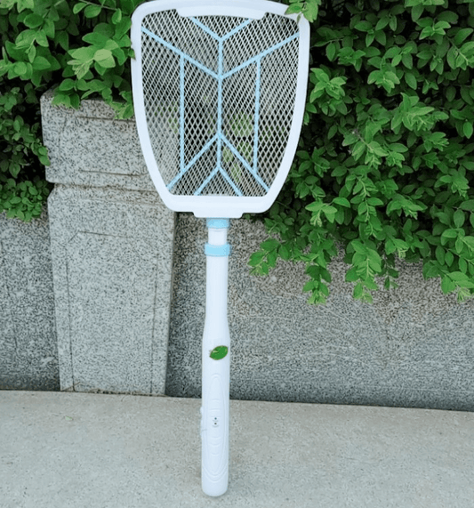 Electric mosquito swatter retractable folding fly swatter rechargeable mosquito swatter - Mubimart