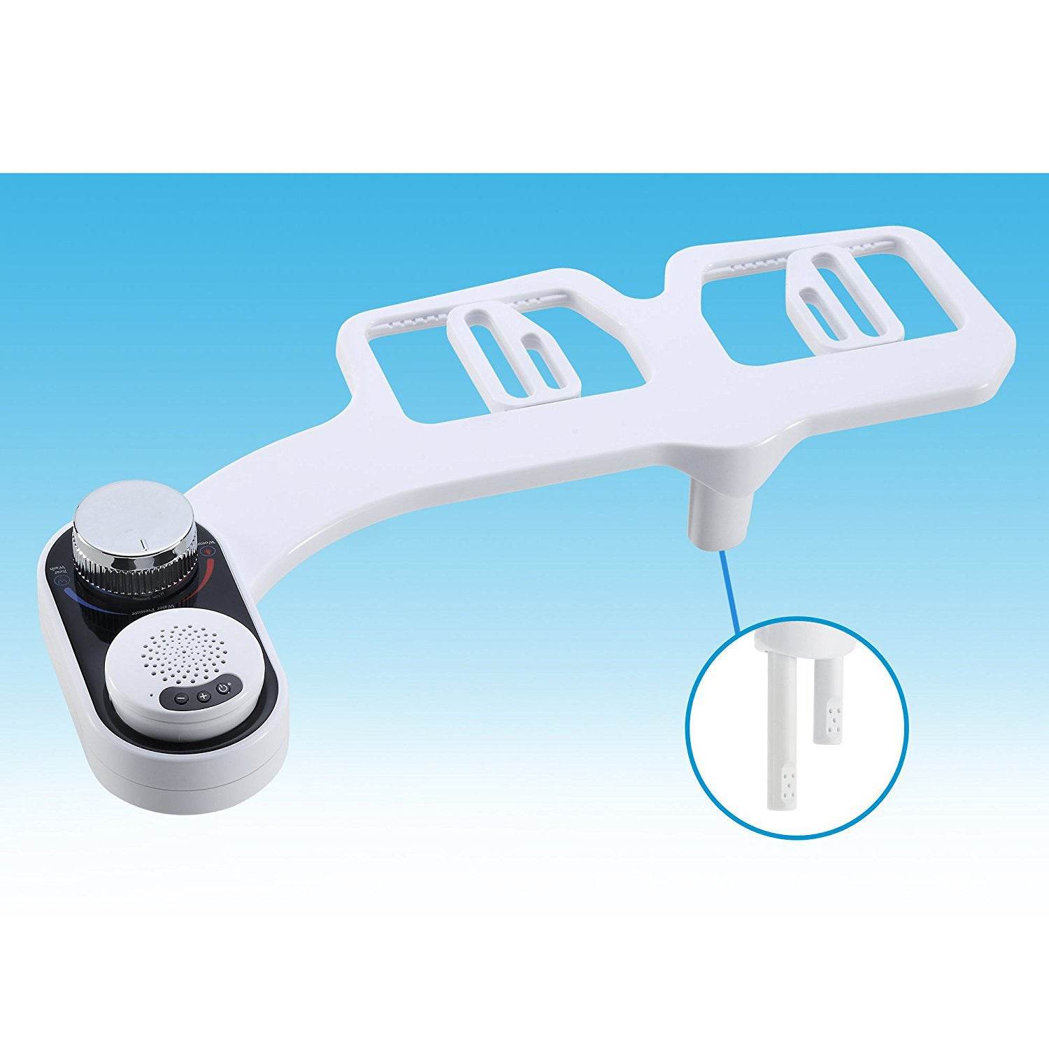 Electric smart toilet seat flushing butt music bidet - Mubimart