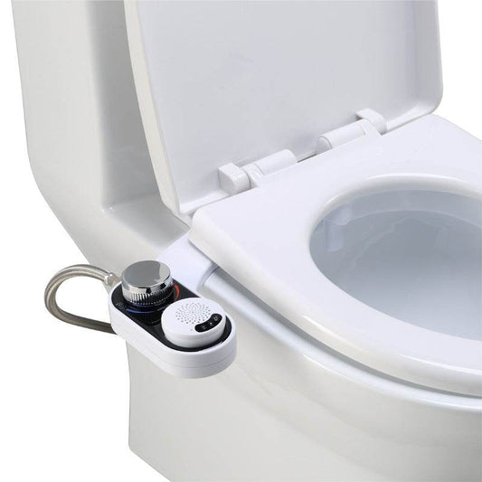 Electric smart toilet seat flushing butt music bidet - Mubimart