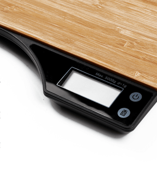 Electronic Bamboo Board Scale Household Bamboo Food Electronic Scale - Mubimart