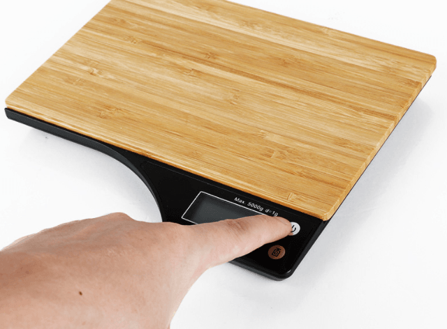 Electronic Bamboo Board Scale Household Bamboo Food Electronic Scale - Mubimart