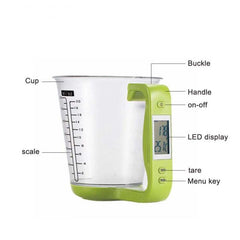 Electronic Scale Measuring Cup Kitchen Scales - Mubimart -  