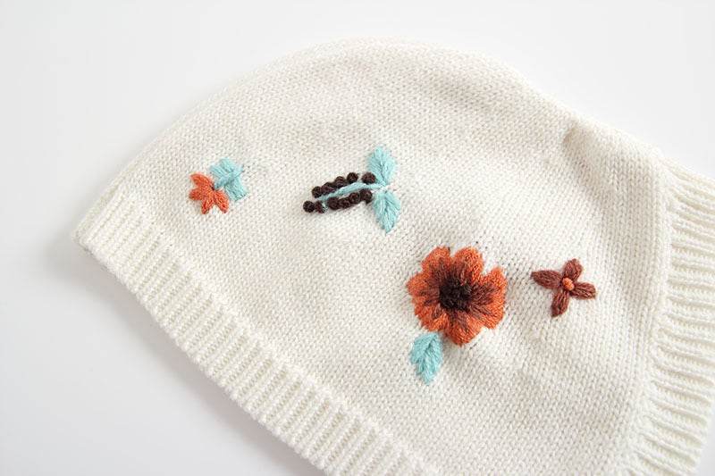 Embroidered one-piece baby girl triangle romper - Mubimart