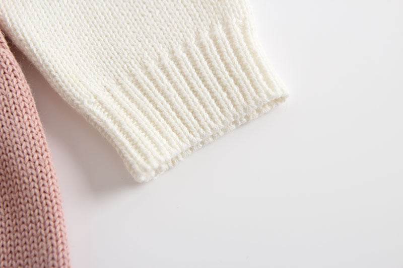 Embroidered one-piece baby girl triangle romper - Mubimart