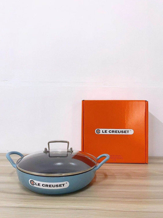 Enamel Cast Iron Pan Frying And Frying 26Cm Universal Pan Household Stove Universal - Mubimart