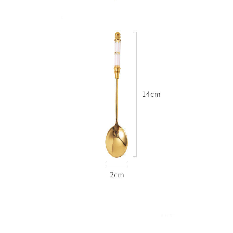 English Afternoon Tea Spoon, Exquisite Coffee Spoon - Mubimart -  