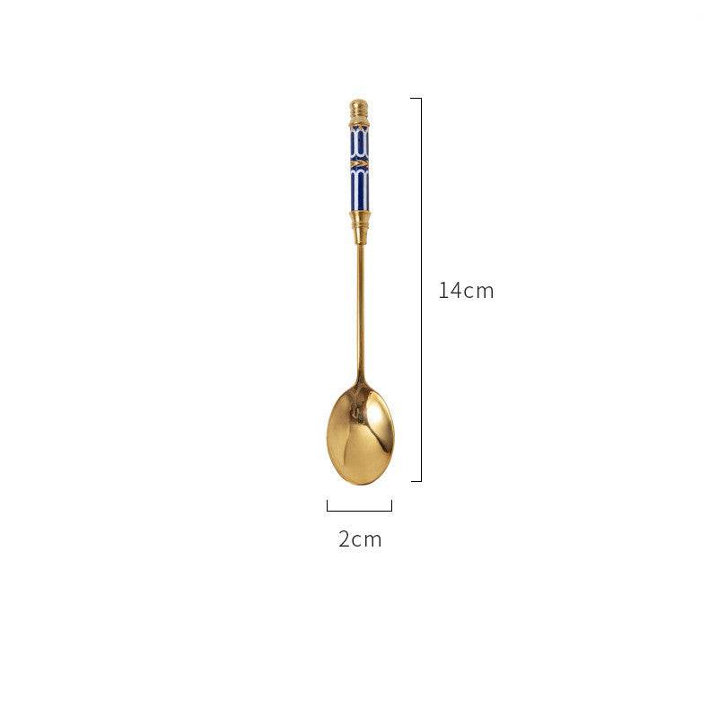 English Afternoon Tea Spoon, Exquisite Coffee Spoon - Mubimart