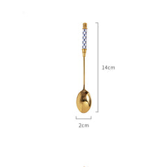 English Afternoon Tea Spoon, Exquisite Coffee Spoon - Mubimart -  