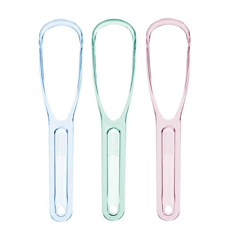 English Packaging New Upgrade Second Generation Cleaning Wholesale Tongue Coating Cleaner Tongue Scraper Does Not Hurt Gum - Mubimart
