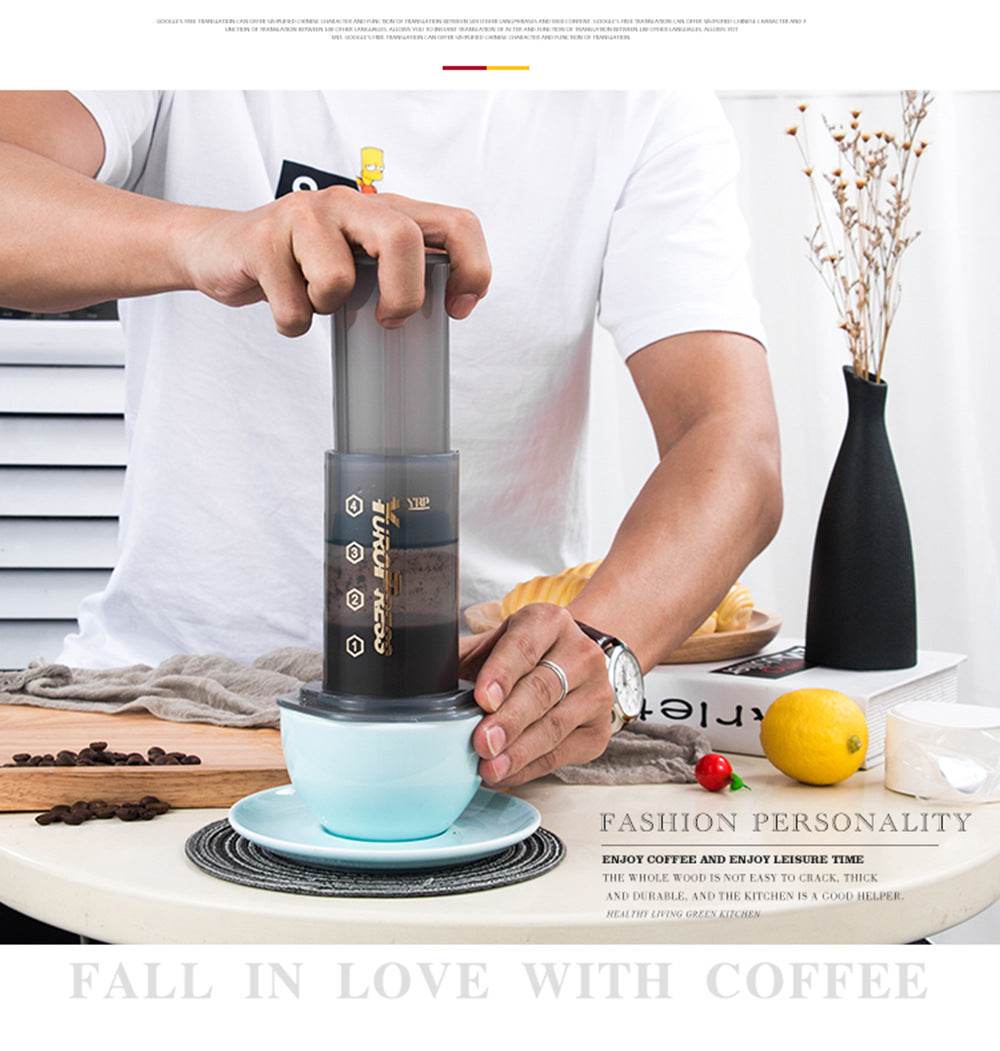 Espresso Machine Ulepress With 400 Filter Papers - Mubimart