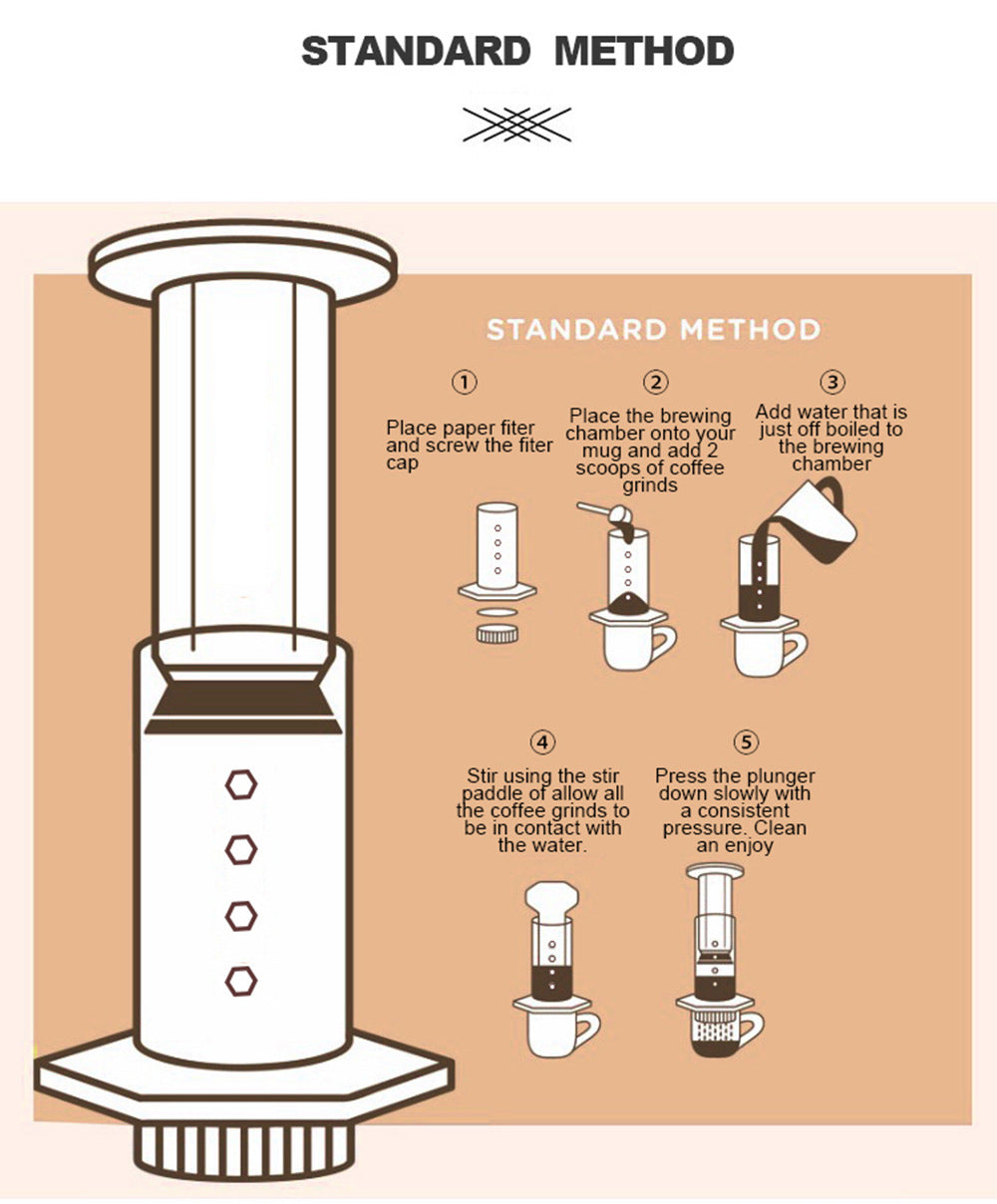 Espresso Machine Ulepress With 400 Filter Papers - Mubimart -  