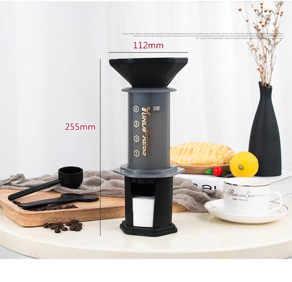 Espresso Machine Ulepress With 400 Filter Papers - Mubimart