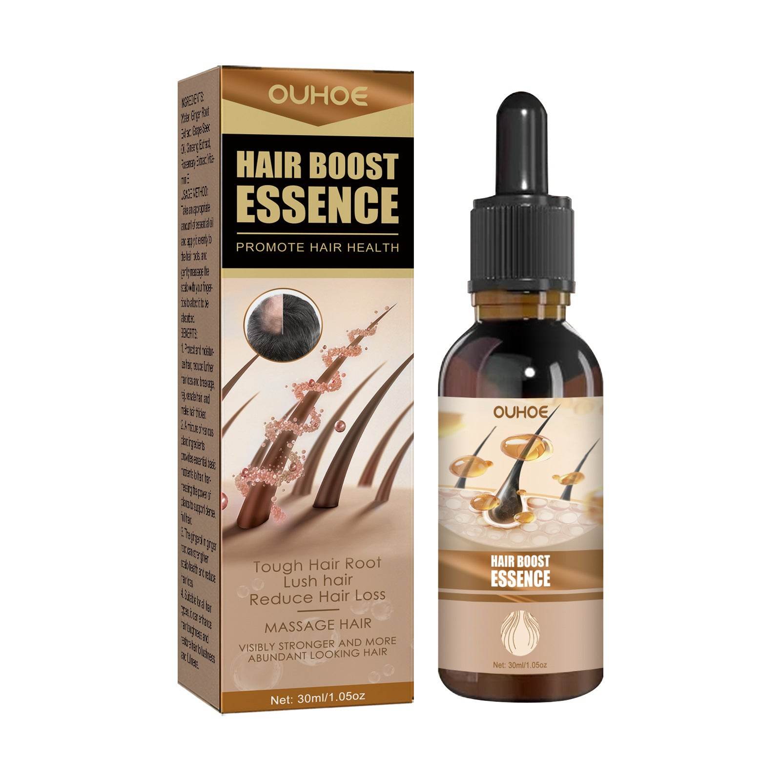 Essential Oil Improves Dry And Manic Hair Loss Prevention - Mubimart