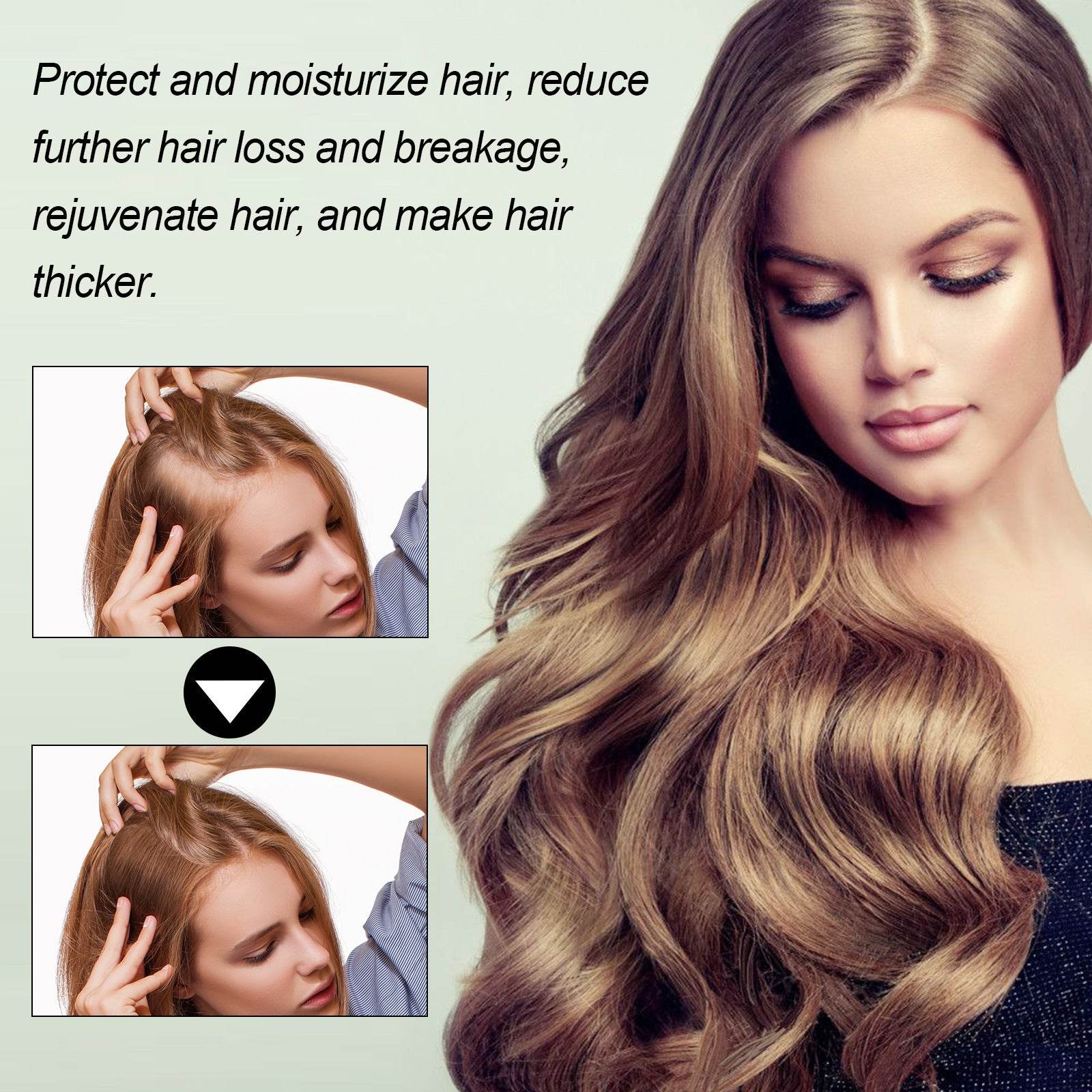 Essential Oil Improves Dry And Manic Hair Loss Prevention - Mubimart