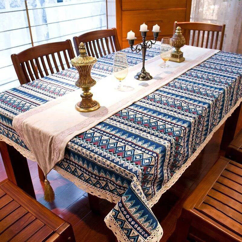 Ethnic tablecloth - Mubimart -  